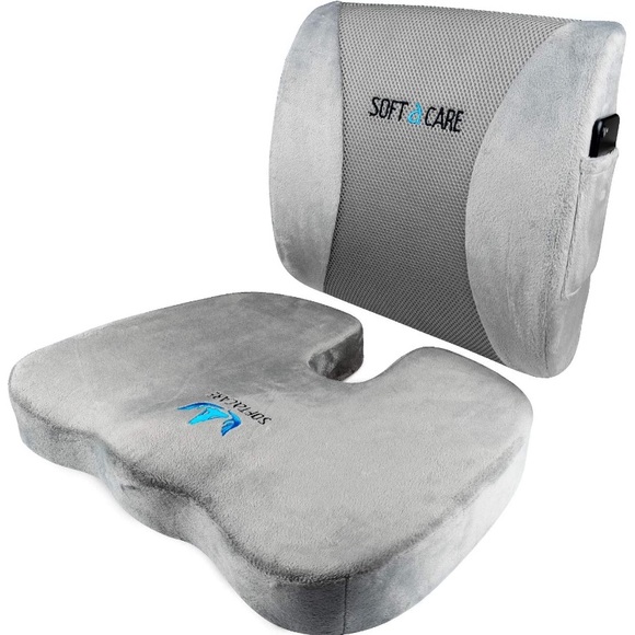 Seat Cushion Orthopedic Memory Foam Support Pillow - Picture 8 of 9